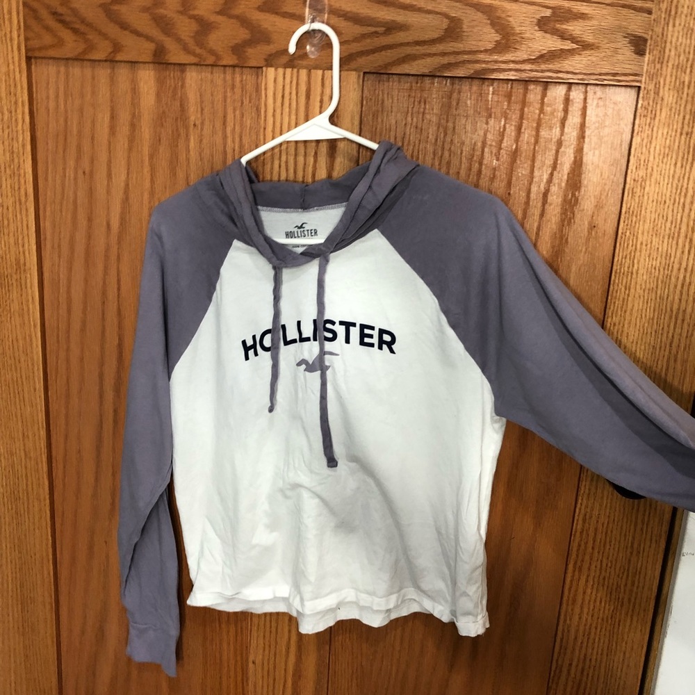 Medium holister cropped long sleeve